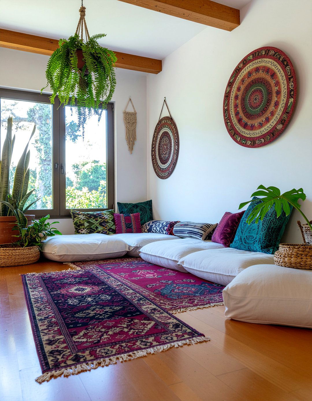 Bohemian cottage living room - 30 cottage living room ideas