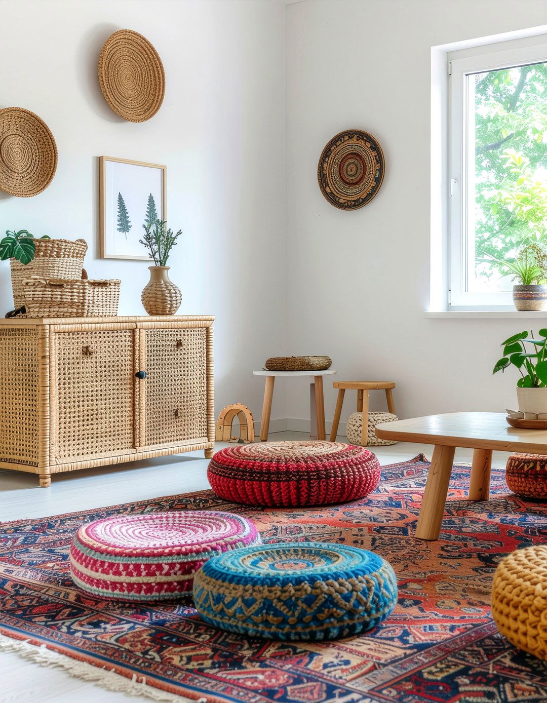 Bohemian dining room playroom - 30 dining room playroom combo ideas