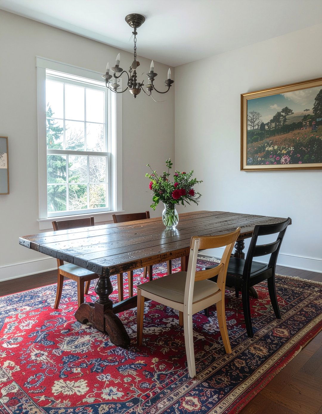 Bohemian eclectic dining room - 30 dining room style mixing ideas