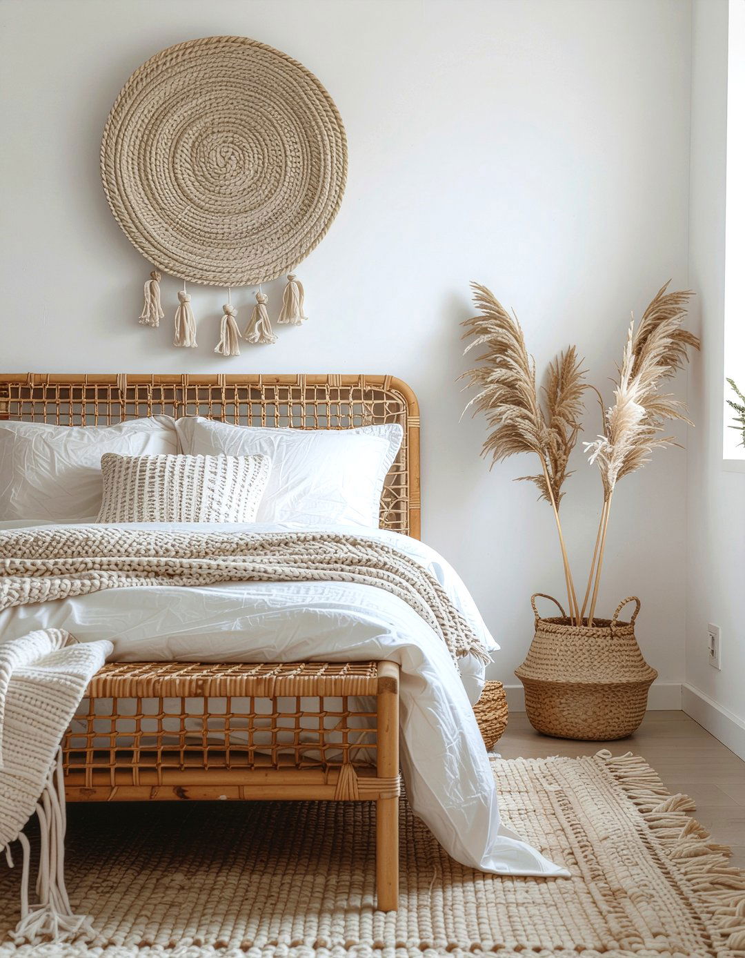 Bohemian ivory decor - 30 off-white bedroom ideas