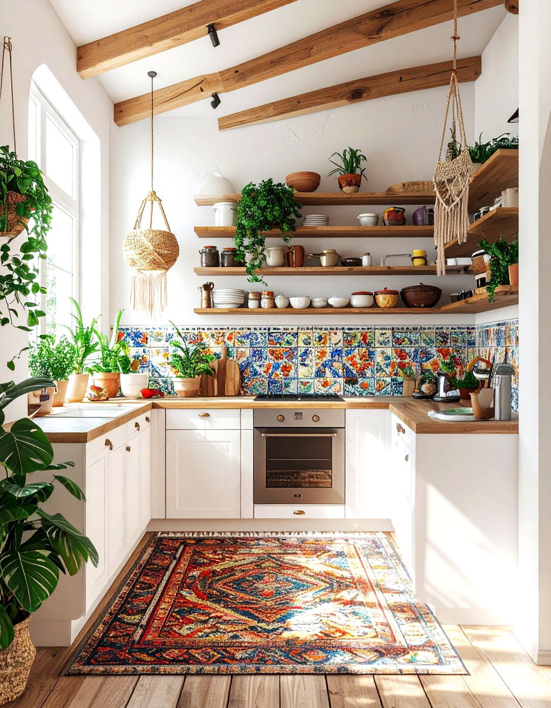 Bohemian kitchen - 30 stunning kitchen ideas