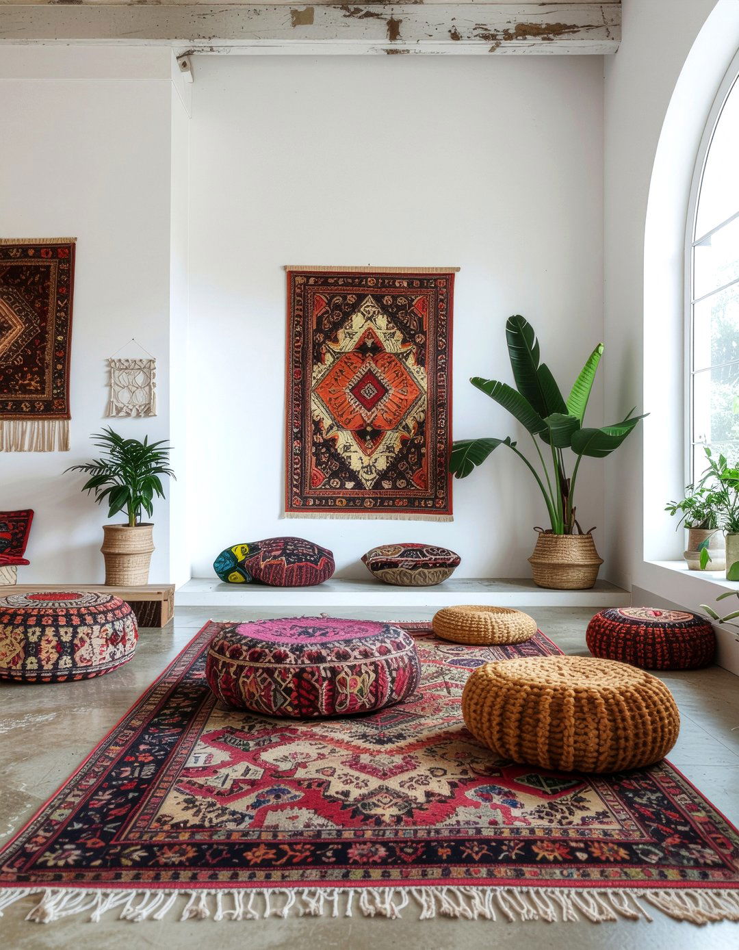 Bohemian living room - 30 model home living room ideas