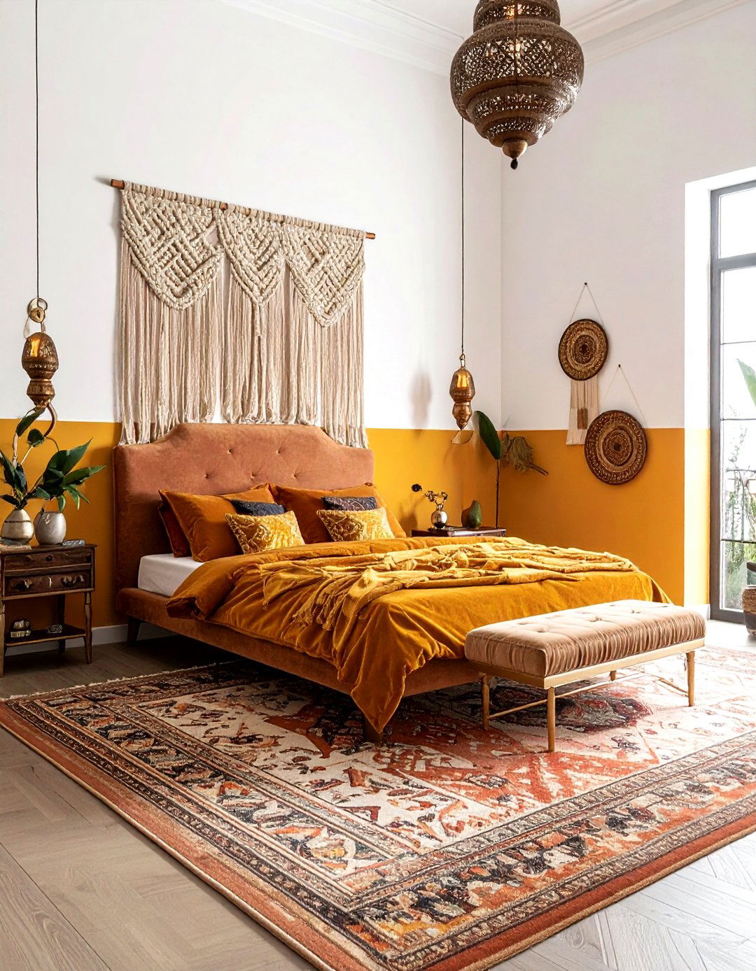 Bohemian luxury bedroom - 30 show home bedroom ideas