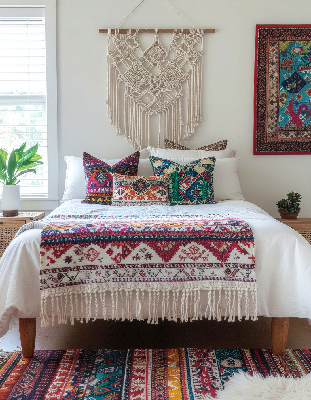 Bohemian style daybed - 30 bedroom daybed ideas