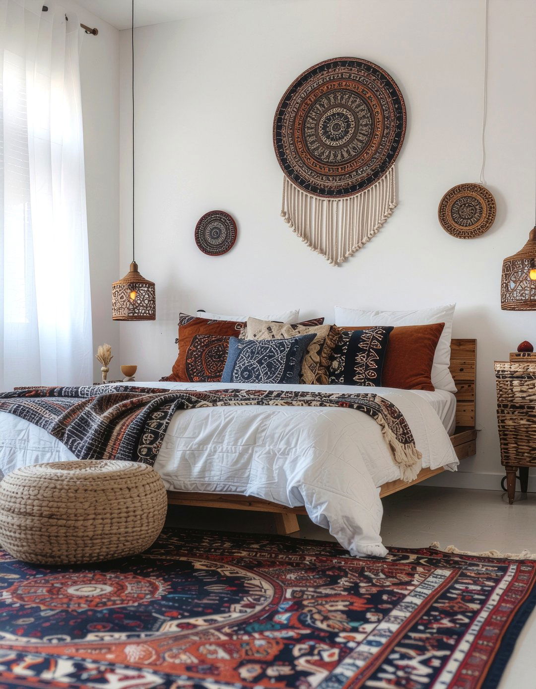 Bohemian wallpaper - 30 bedroom wallpapers