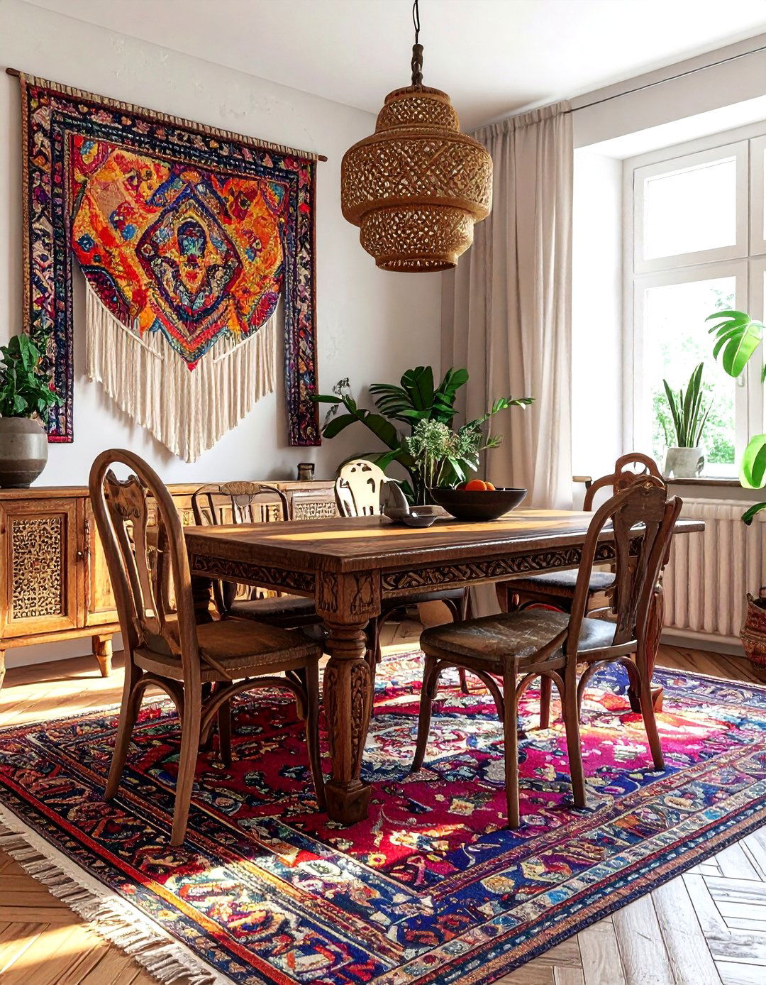 Bohemian - 30 publication-worthy dining room ideas