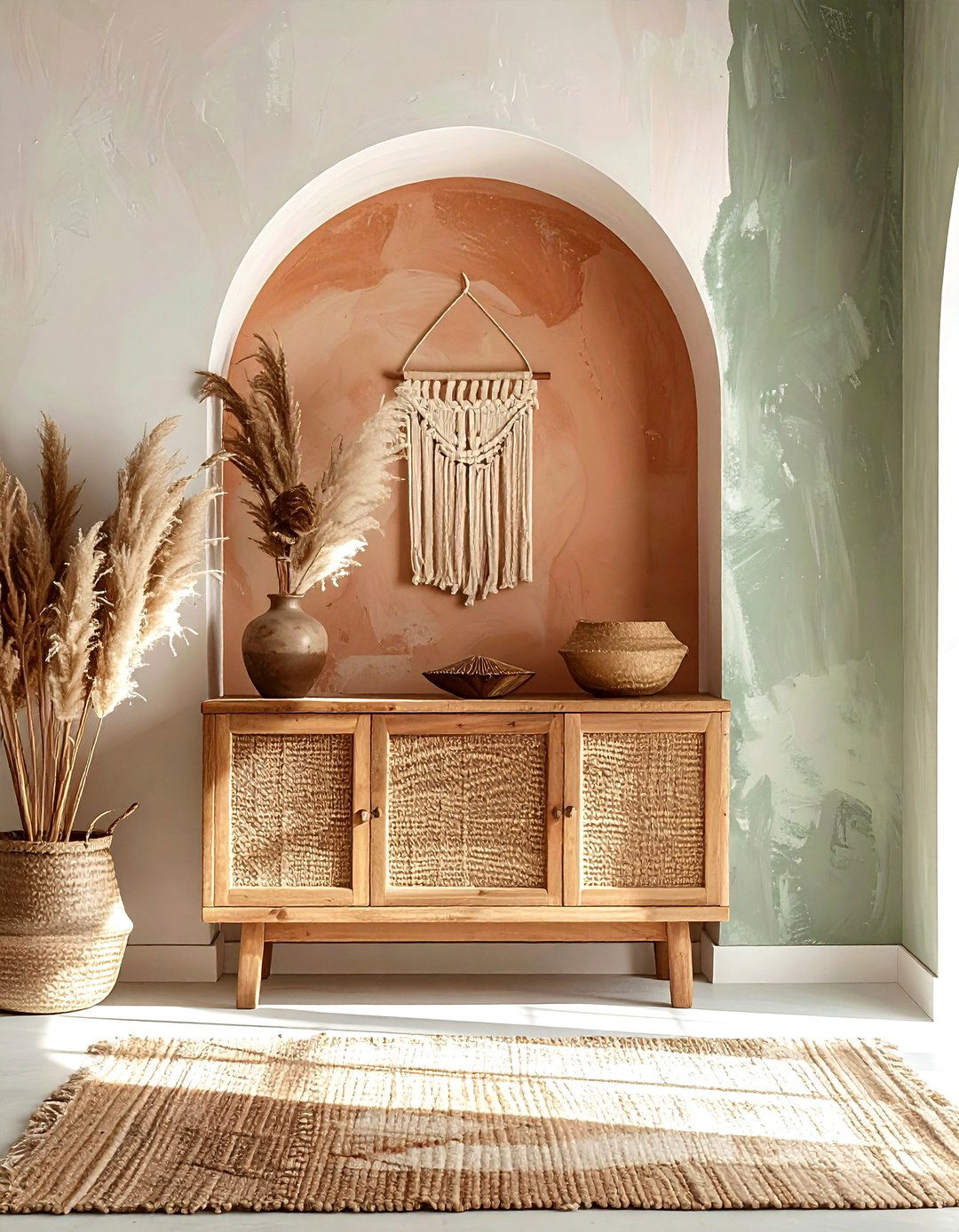 Boho Arch Wallpaper - 30 accent wallpaper ideas