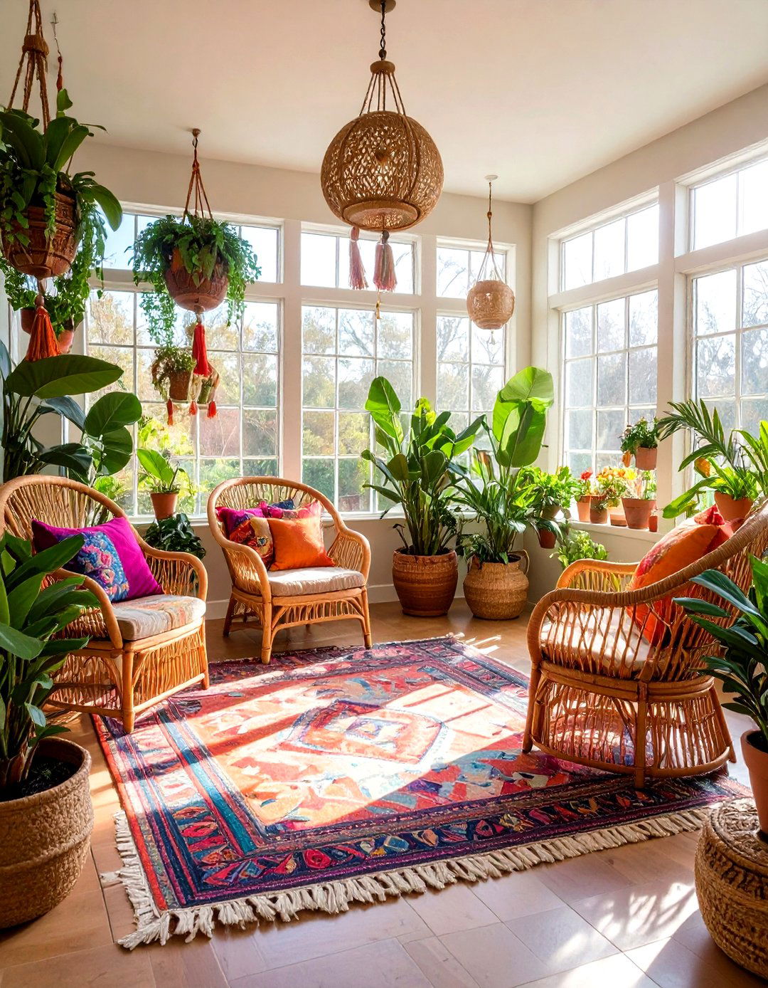 Boho Area Rug - 30 area rug ideas