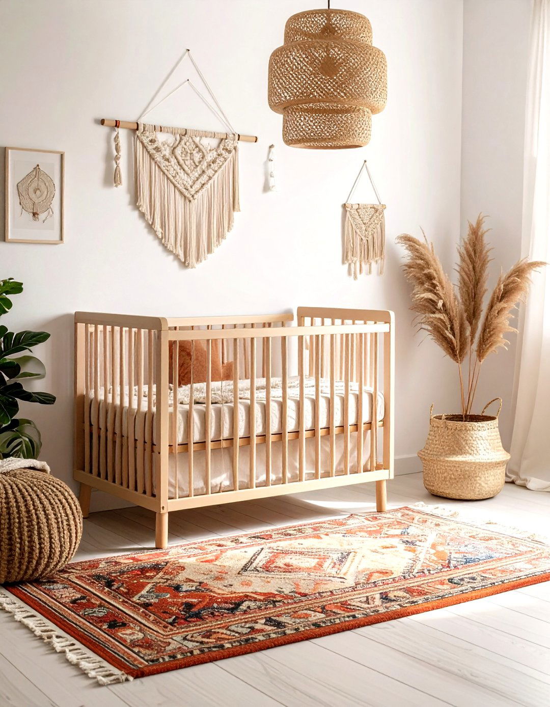 Boho Baby Room - 30 newborn bedroom ideas