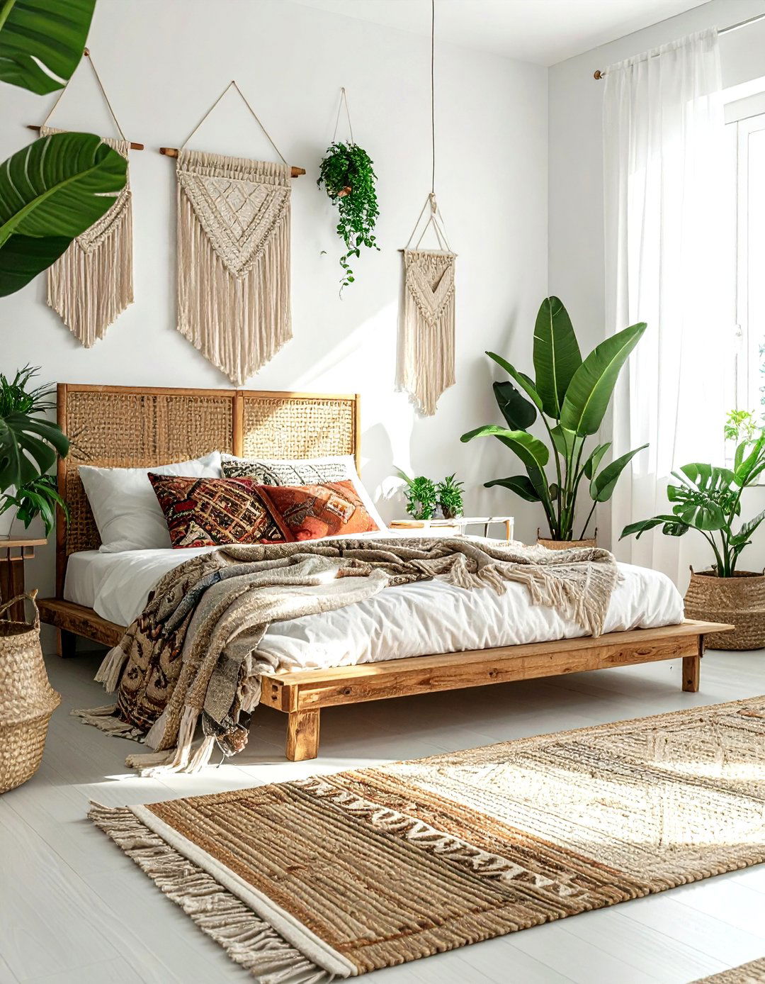 Boho Bedroom - 30 cozy bedroom settings