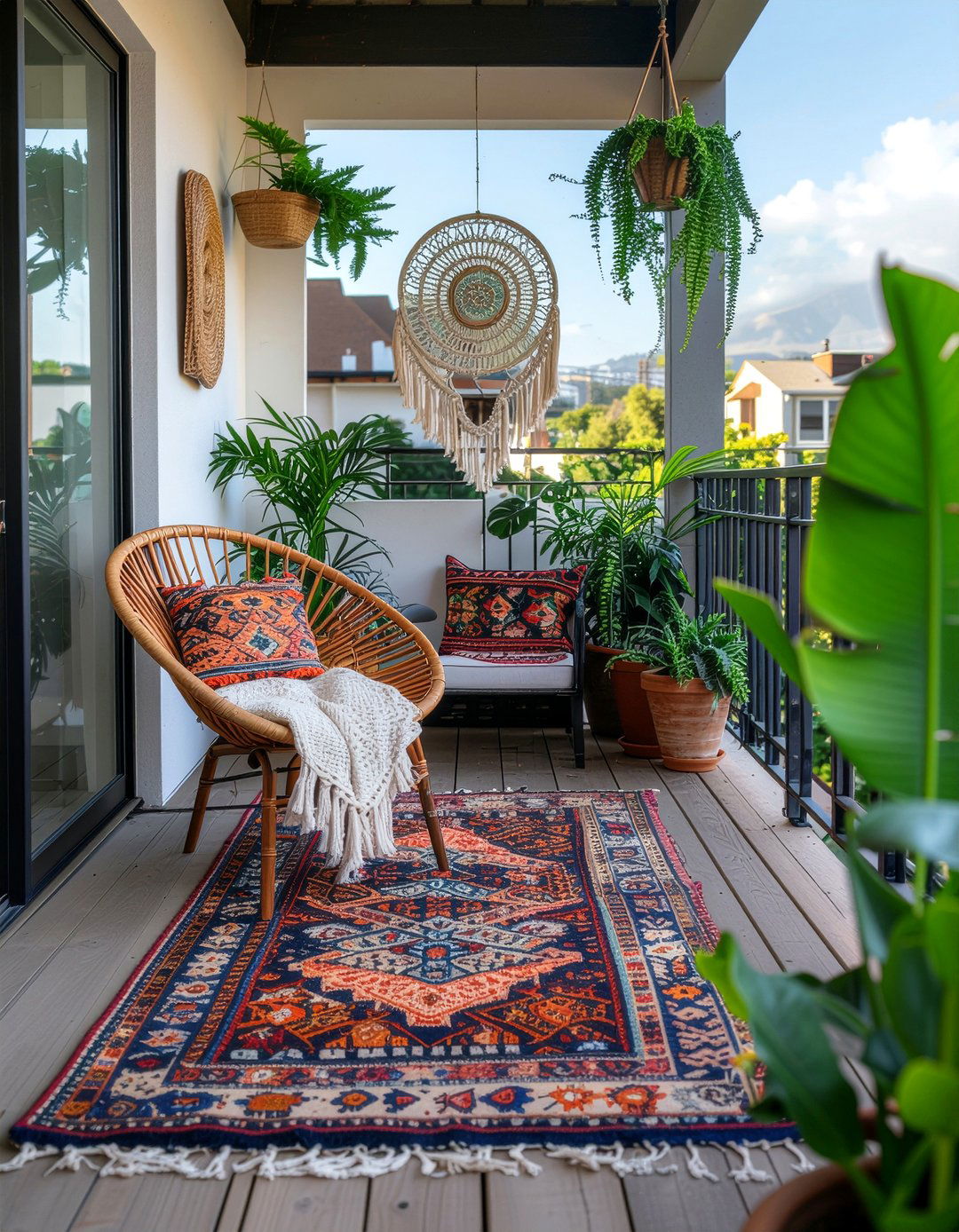 Boho Bedroom Balcony - 30 bedroom with balcony ideas