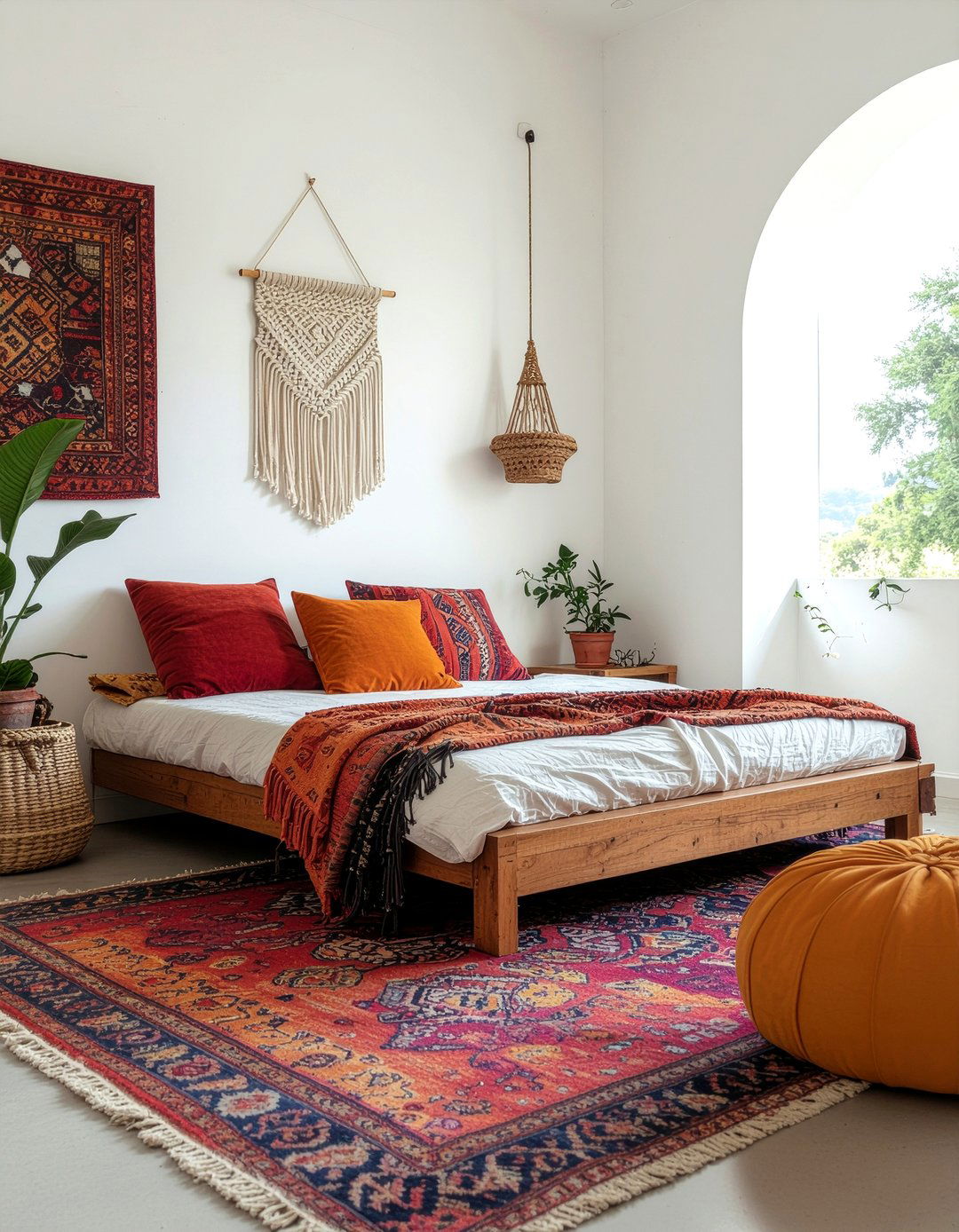 Boho Bedroom Decor - 30 bedroom warm settings