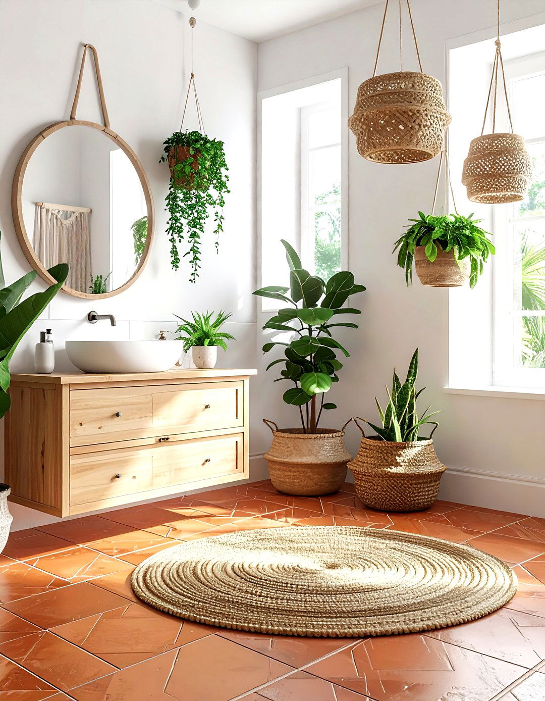 Boho Chic Bathroom - 30 must-see bathroom ideas