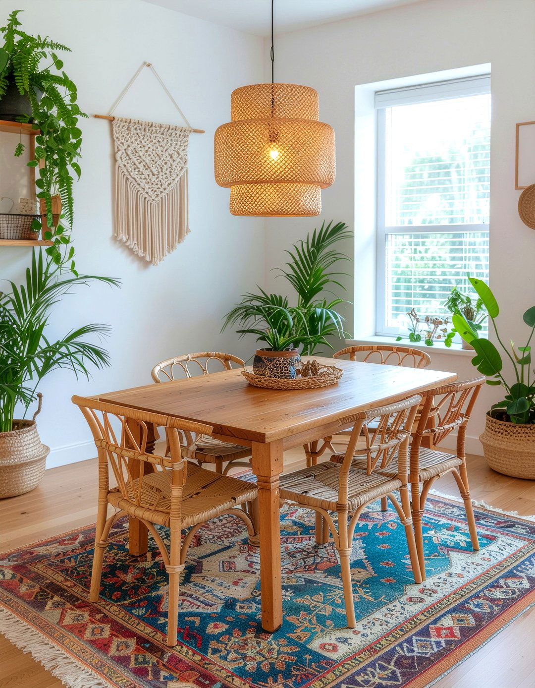 Boho Chic Dining Room - 30 everyday dining room ideas