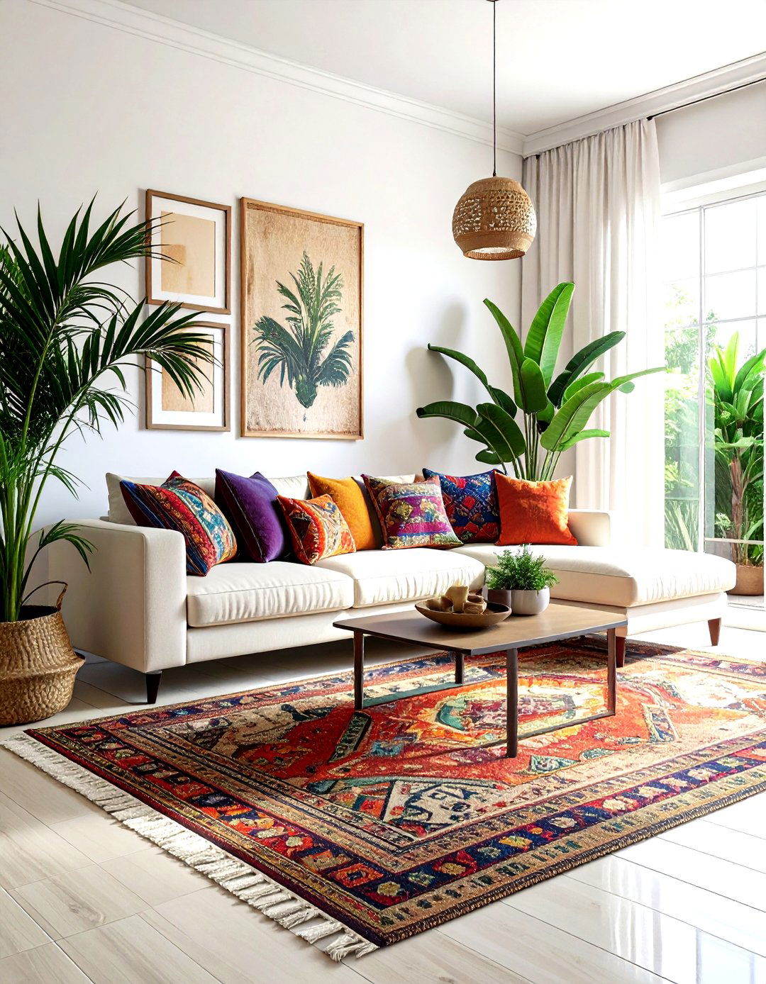 Boho Chic Living Room - 30 living room inspiration ideas