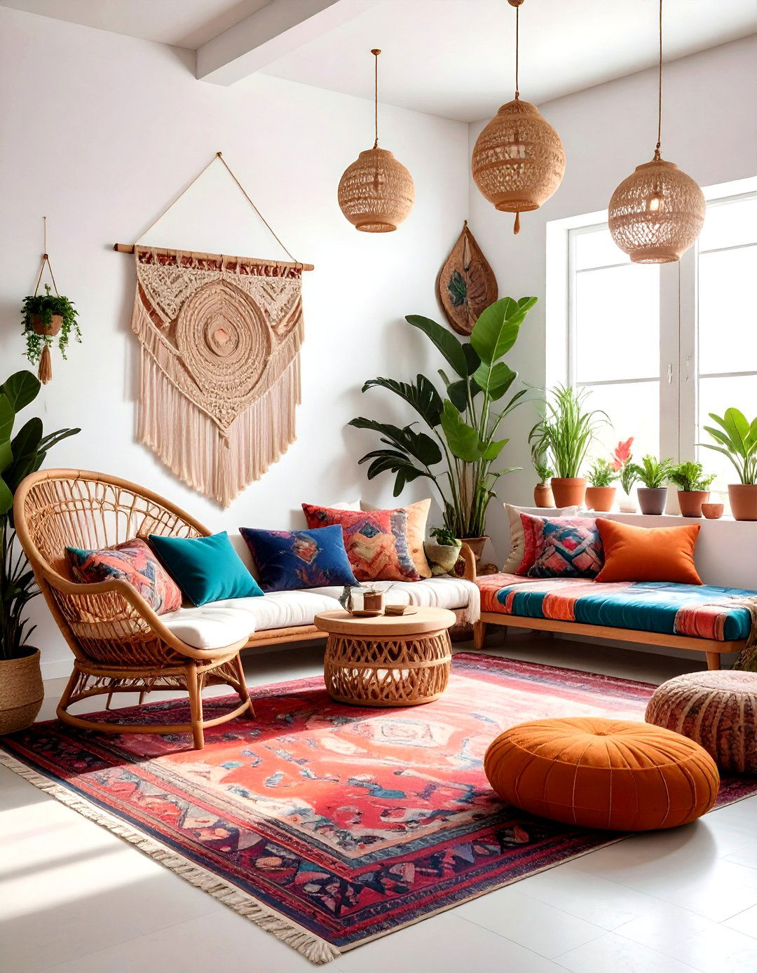 Boho Chic Living Room - 30 resort living room ideas