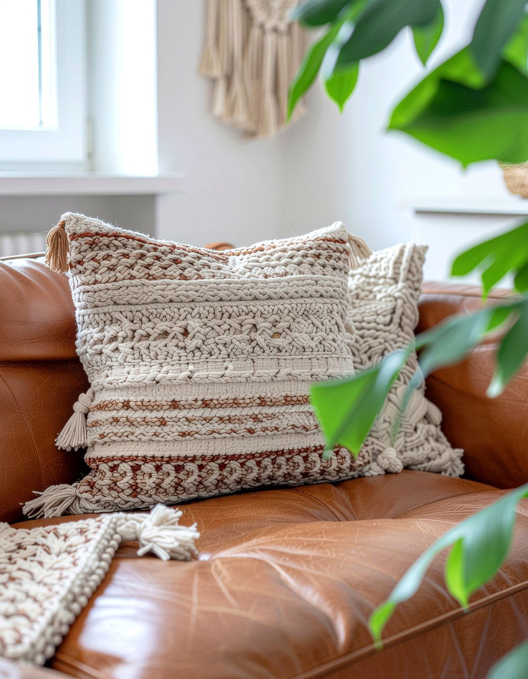 Boho Cushion Styling - 30 living room pillow styling ideas