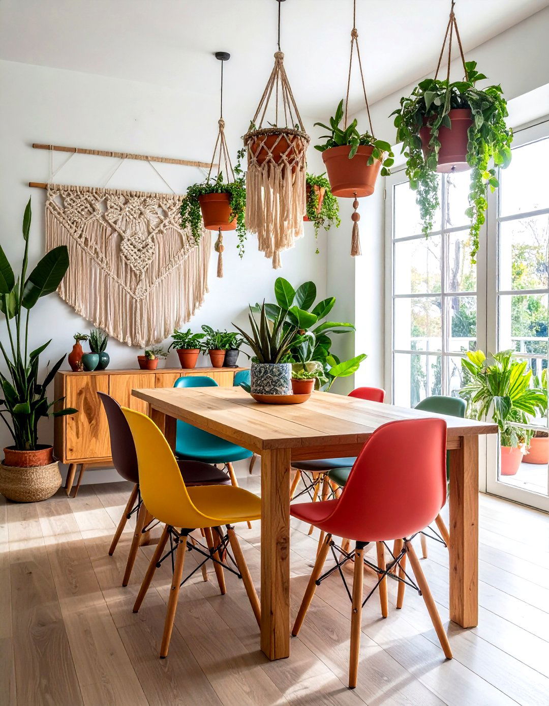 Boho Dining Room Decor - 30 weeknight dinner dining room ideas