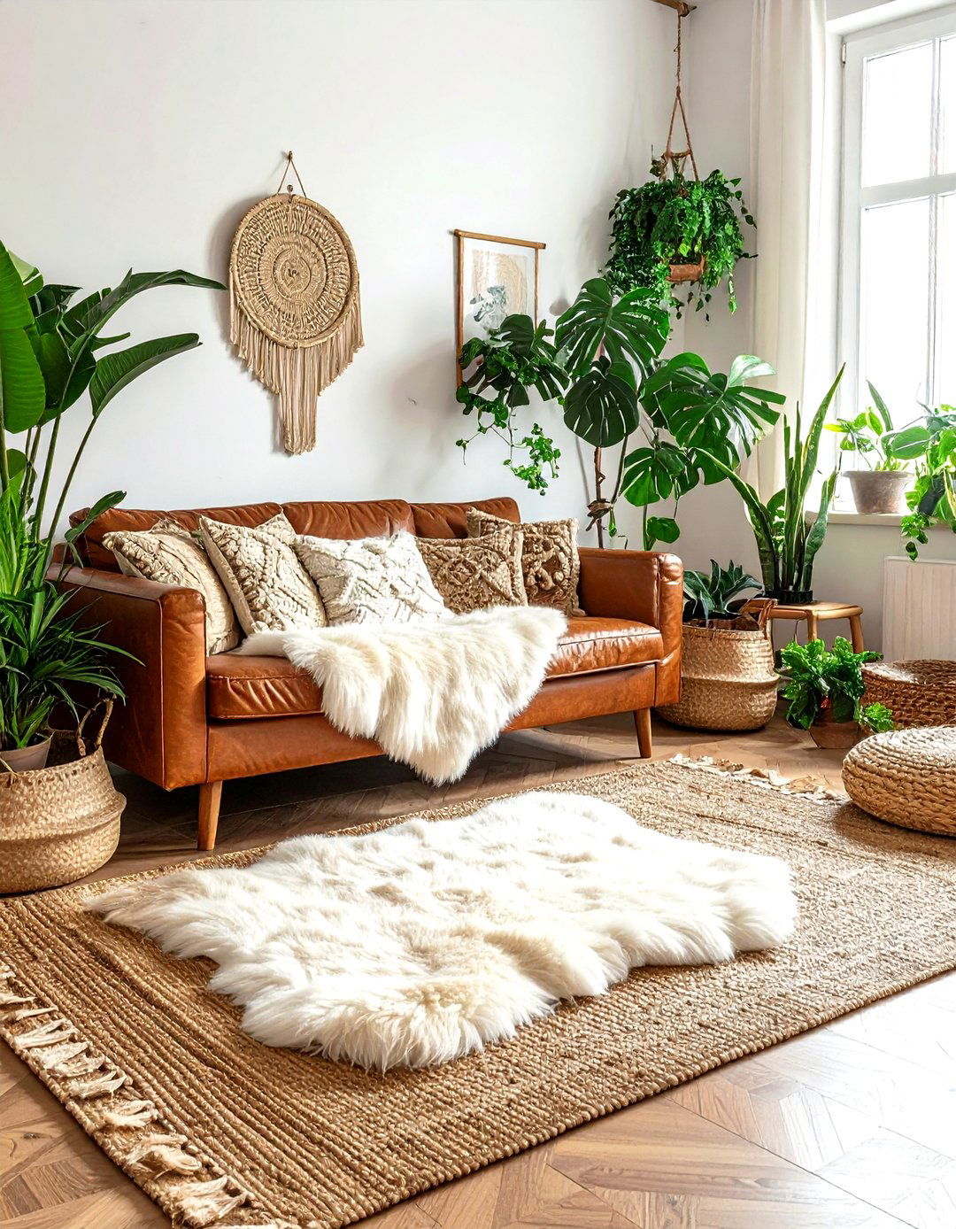 30 Sheepskin Living Room Ideas for Ultimate Comfort