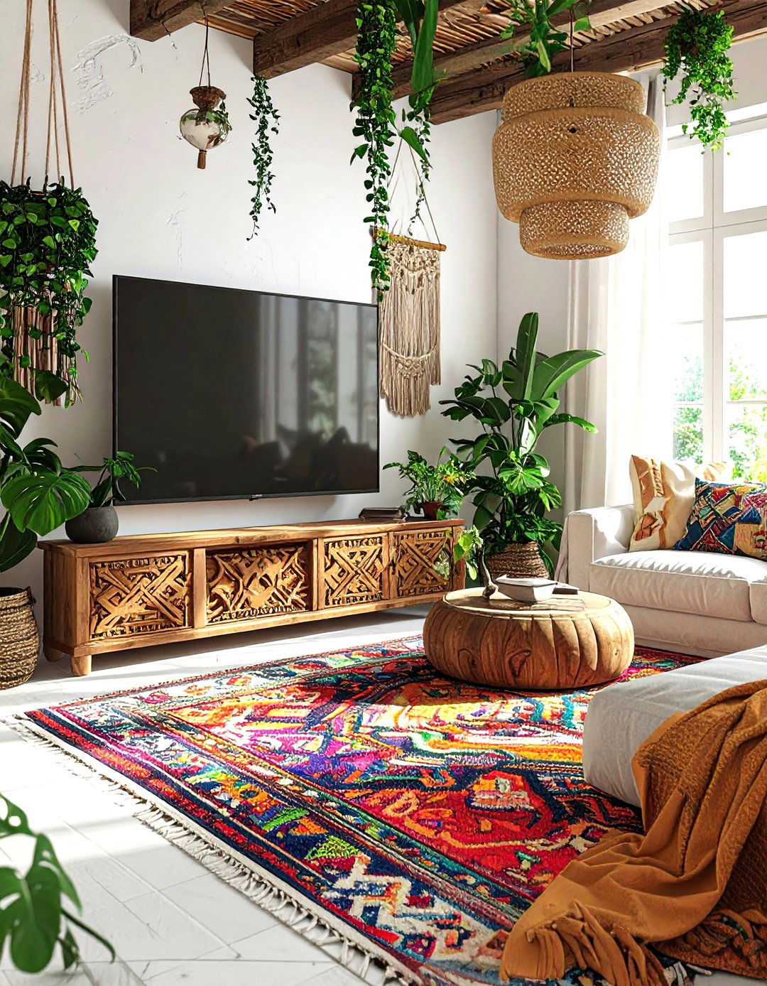 Boho Living Room Tv Area - 30 living room tv ideas