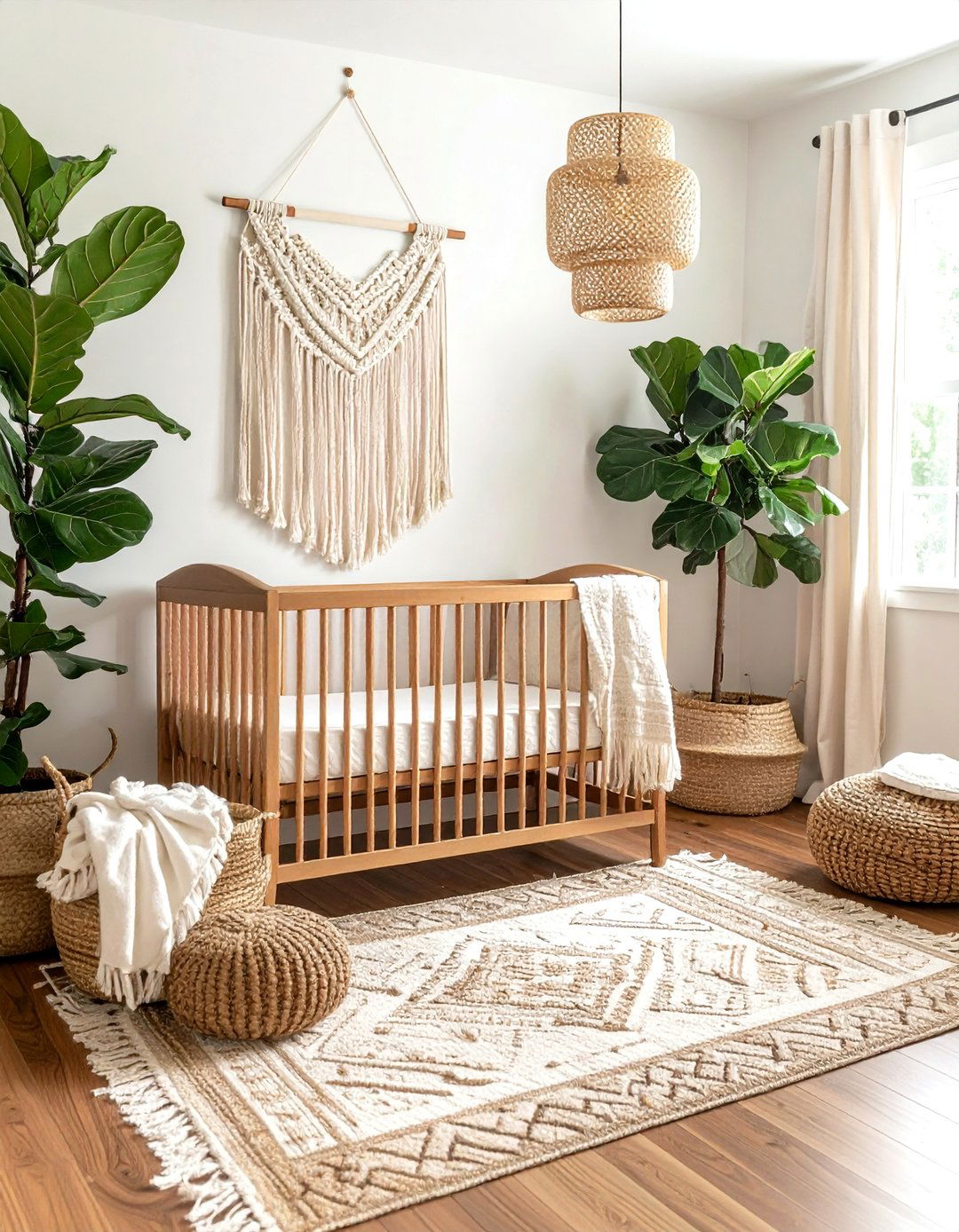 Boho Nursery - 30 uncomplicated decor ideas