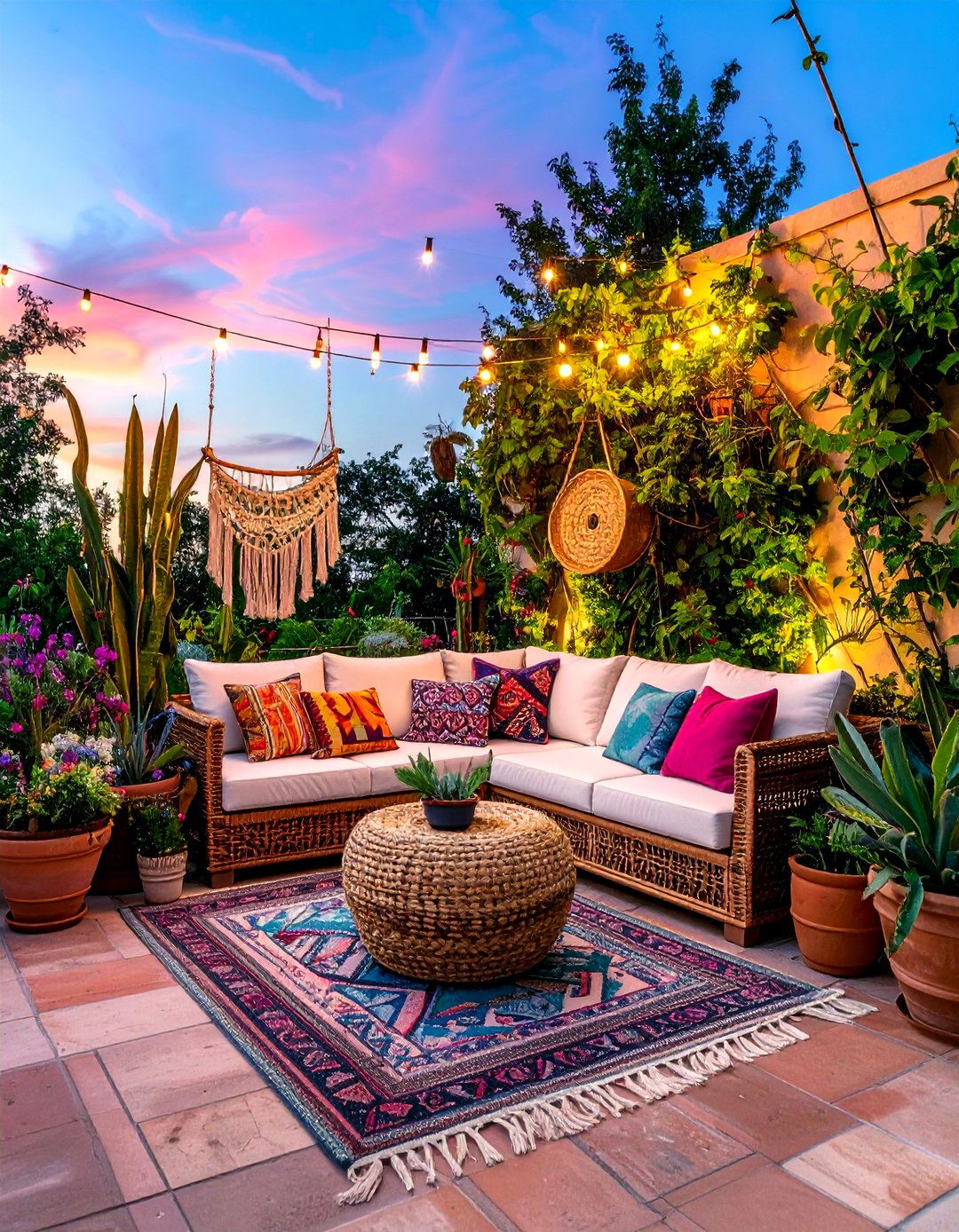 Boho Patio - 30 ultimate decor ideas