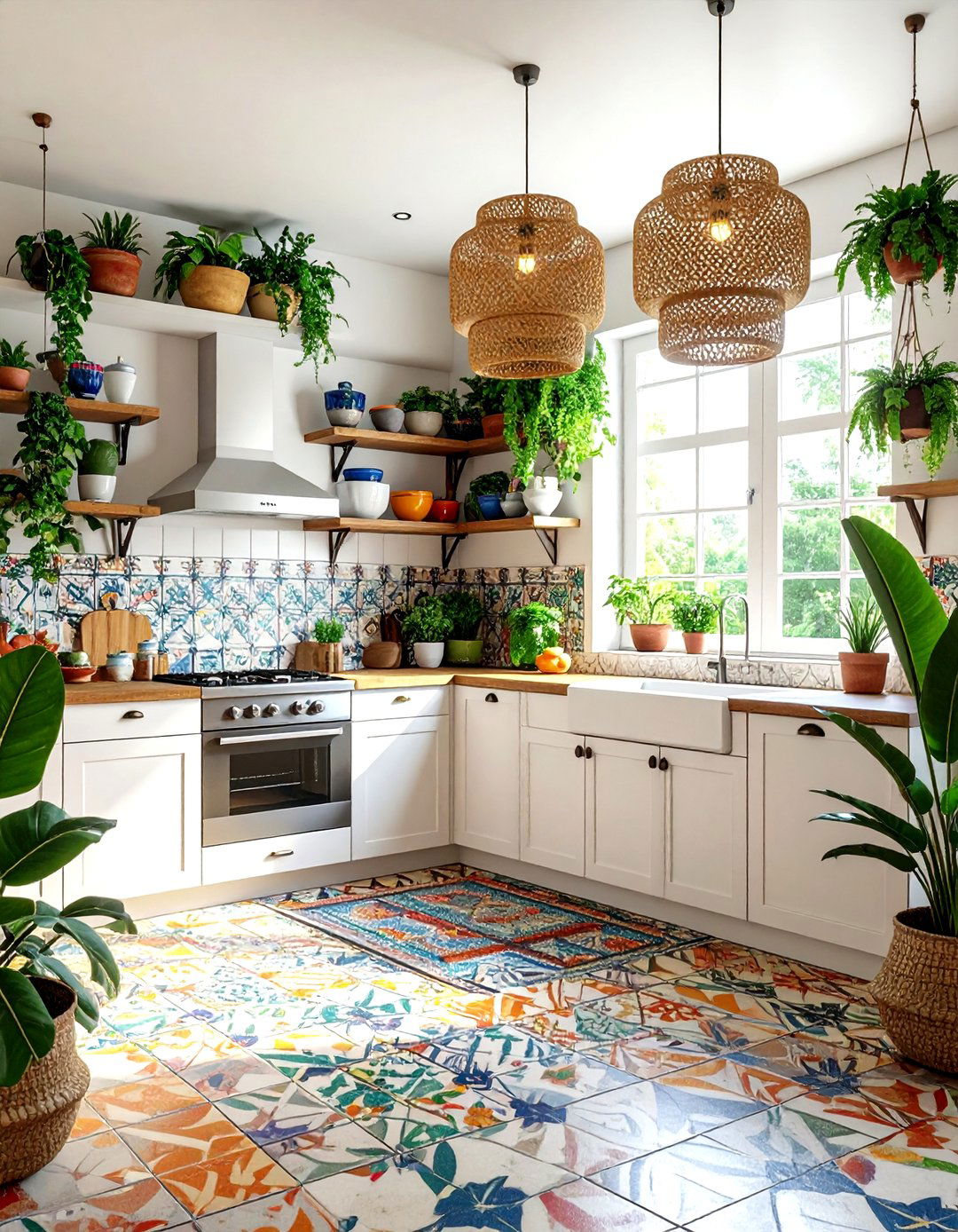 Boho Style Kitchen - 30 perfect kitchen ideas