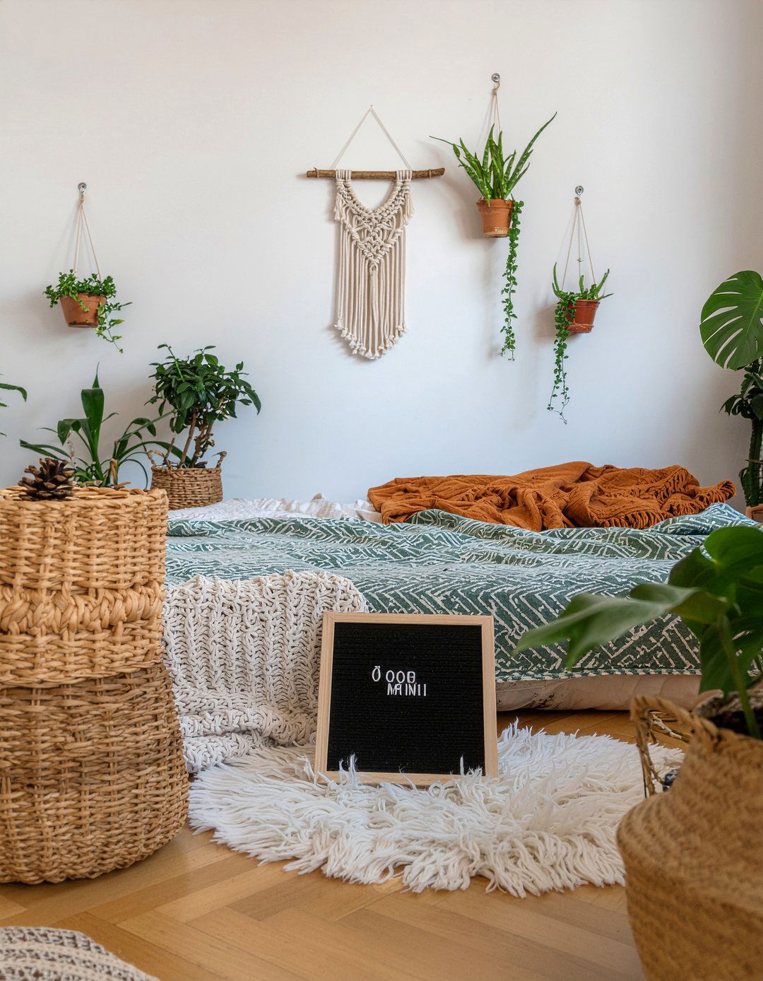 Boho Style Letter Board - 30 bedroom letter boards