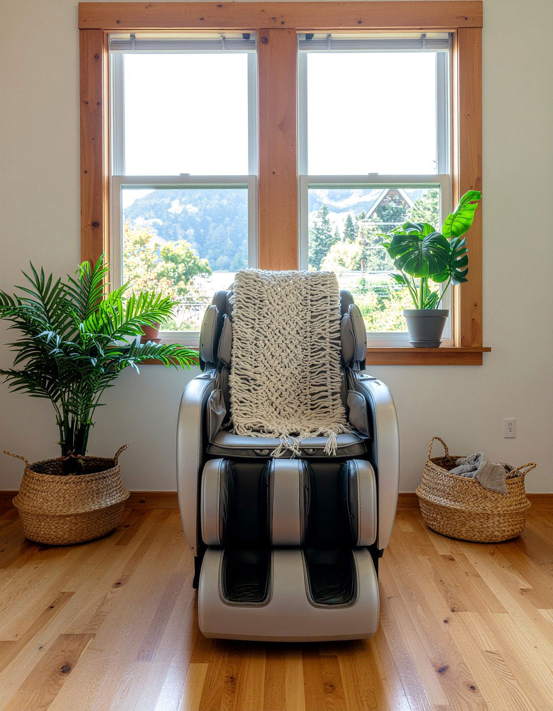 Boho Style Massage Chair - 30 living room massage chair ideas