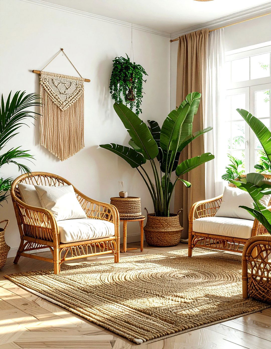Boho Tan Living Room - 30 warm tan living room ideas