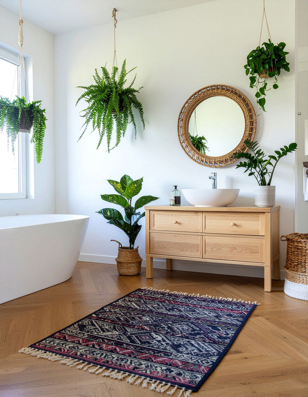 Boho bathroom style - 30 bathroom total transformation ideas