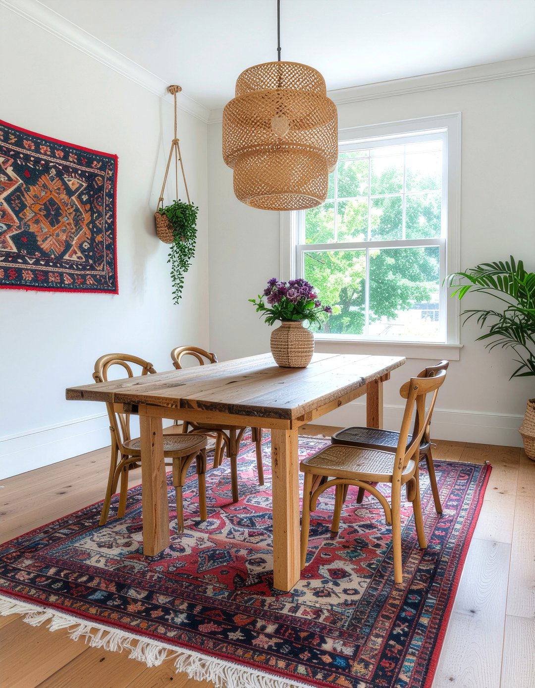 Boho chic dining room - 30 contemporary dining room ideas
