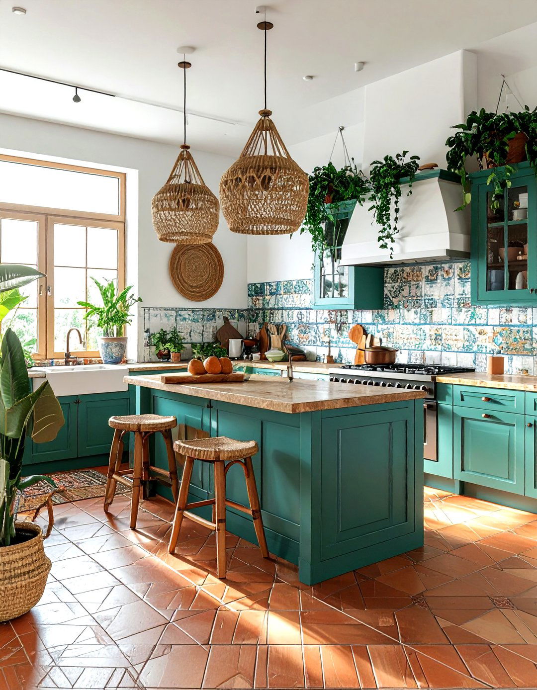Boho chic kitchen - 30 cozy kitchen settings