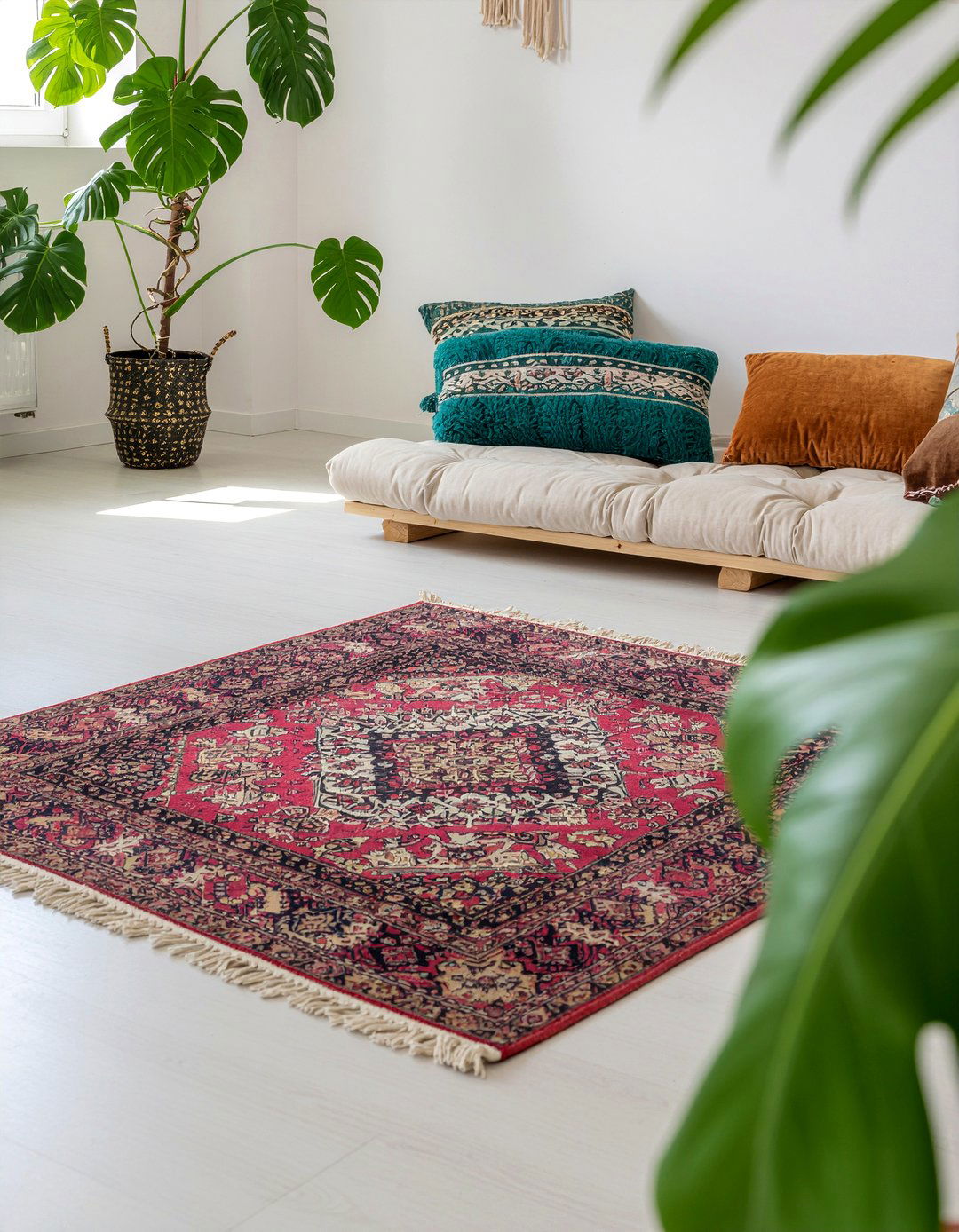 Boho chic living room - 30 living room transformation ideas