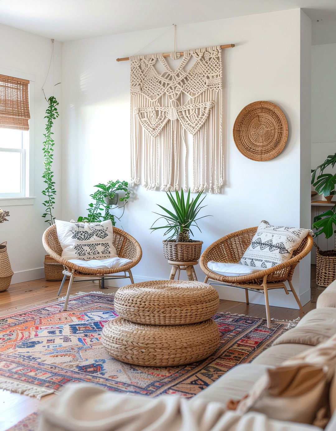 Boho eclectic living room - 30 eclectic living room ideas