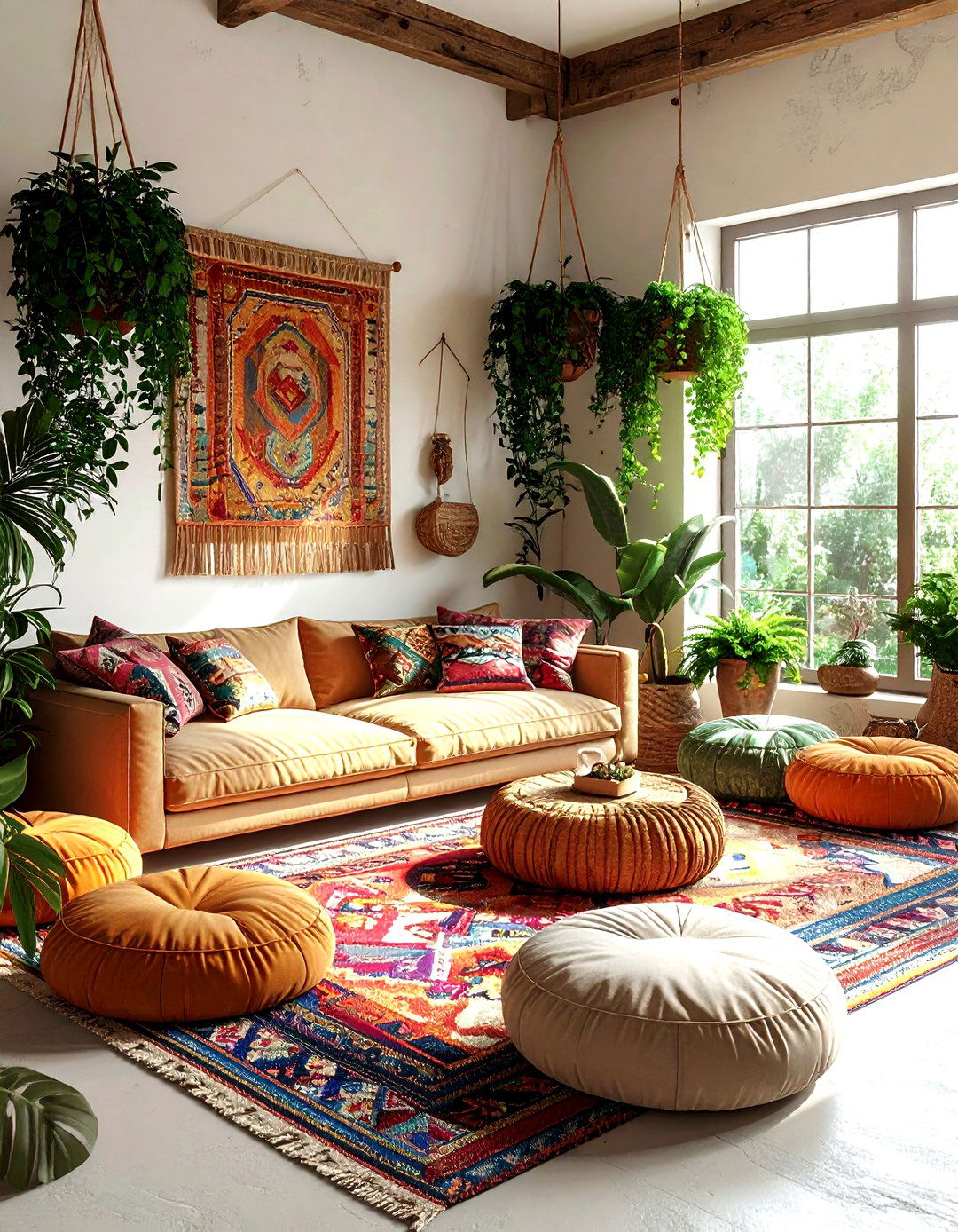 Boho living room layout - 30 living room floor plan ideas