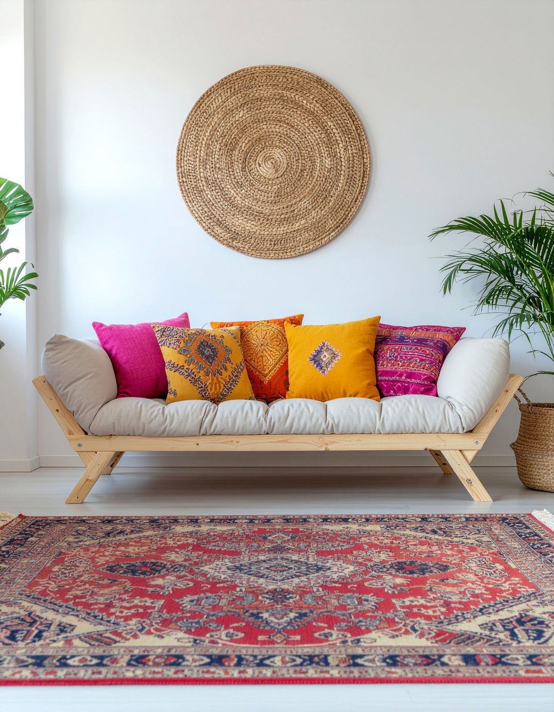 Boho loveseat - 30 living room loveseat ideas