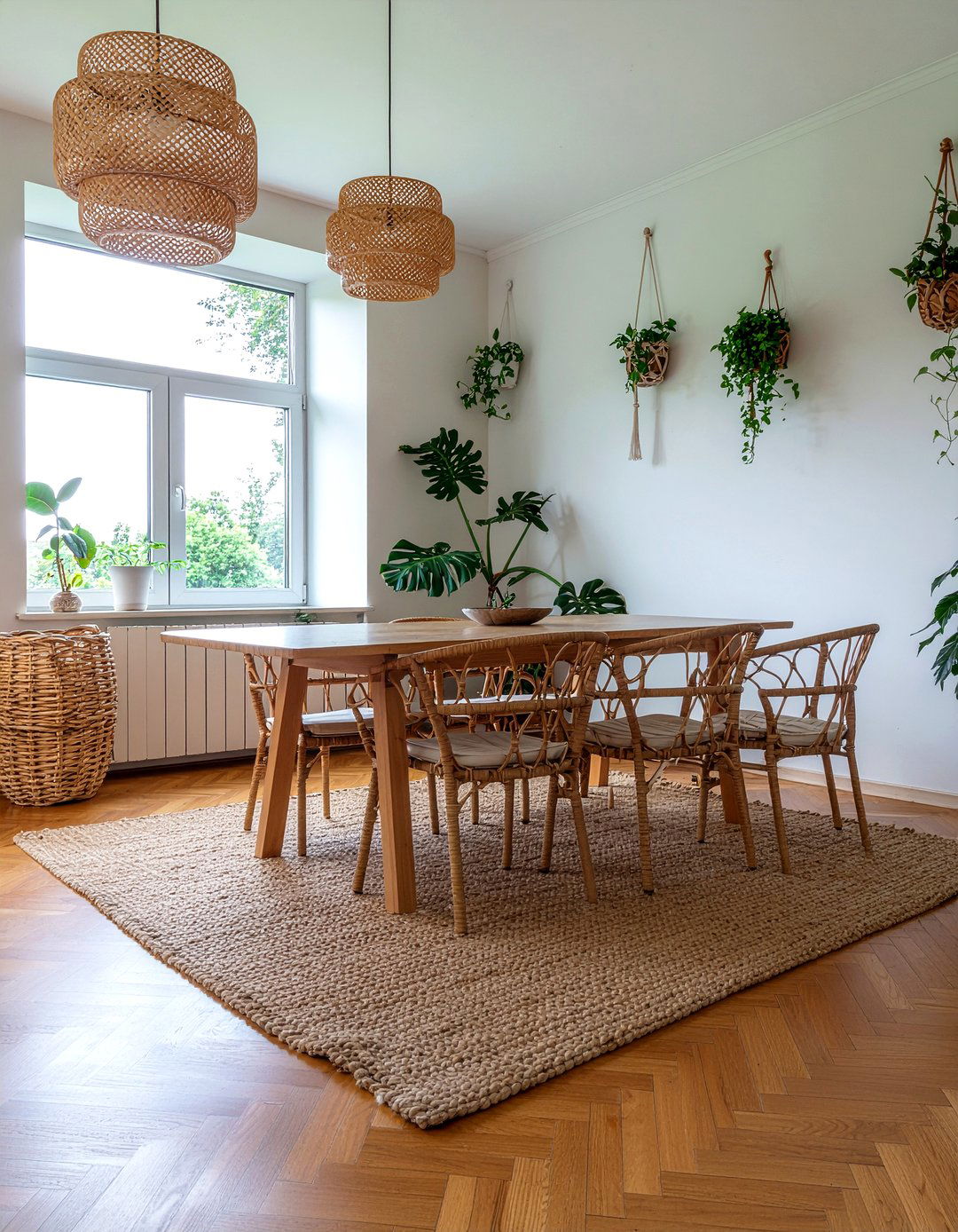 Boho mustard dining room - 30 mustard dining room ideas