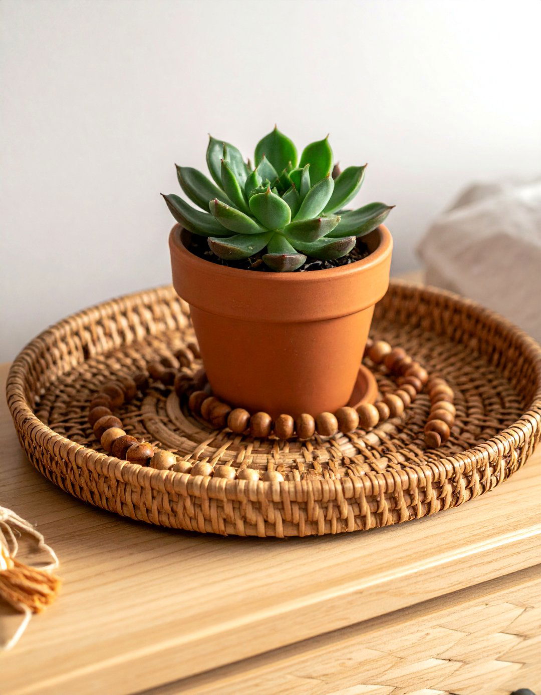 Boho nightstand accessories - 30 nightstand vignette ideas