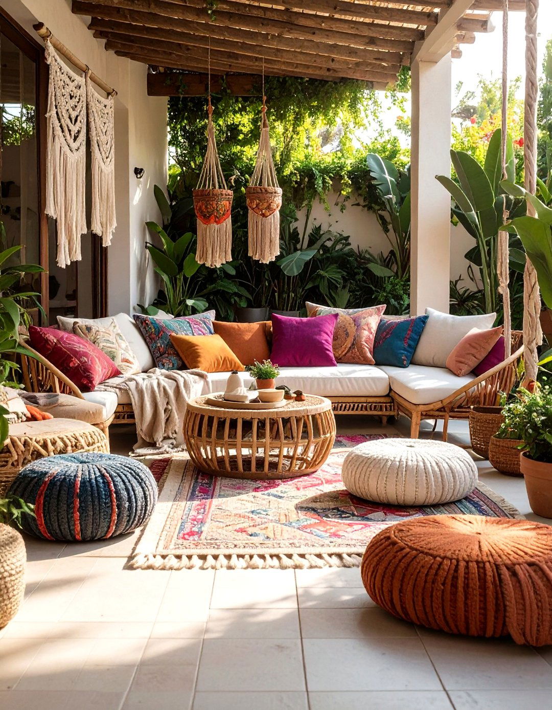 Boho patio decor - 30 patio decor ideas