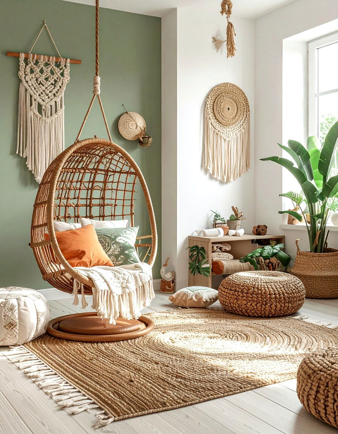 Boho playroom - 30 playroom decor ideas