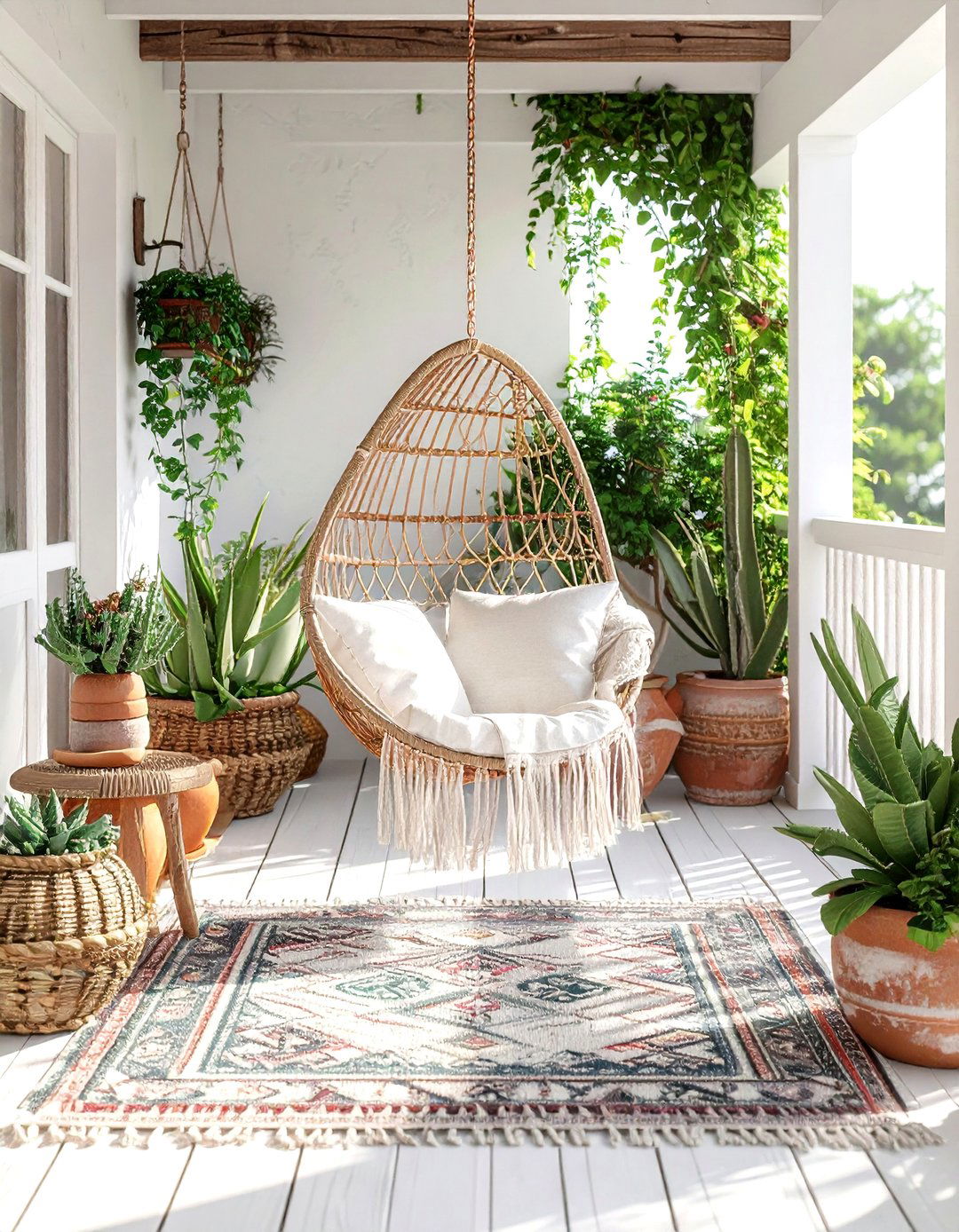 Boho porch decor - 30 porch decor ideas