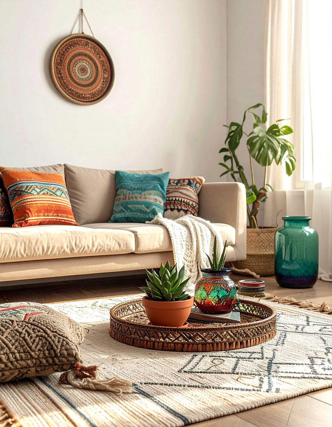 30 Round Tray Ideas to Organize and Style Your Coffee Table