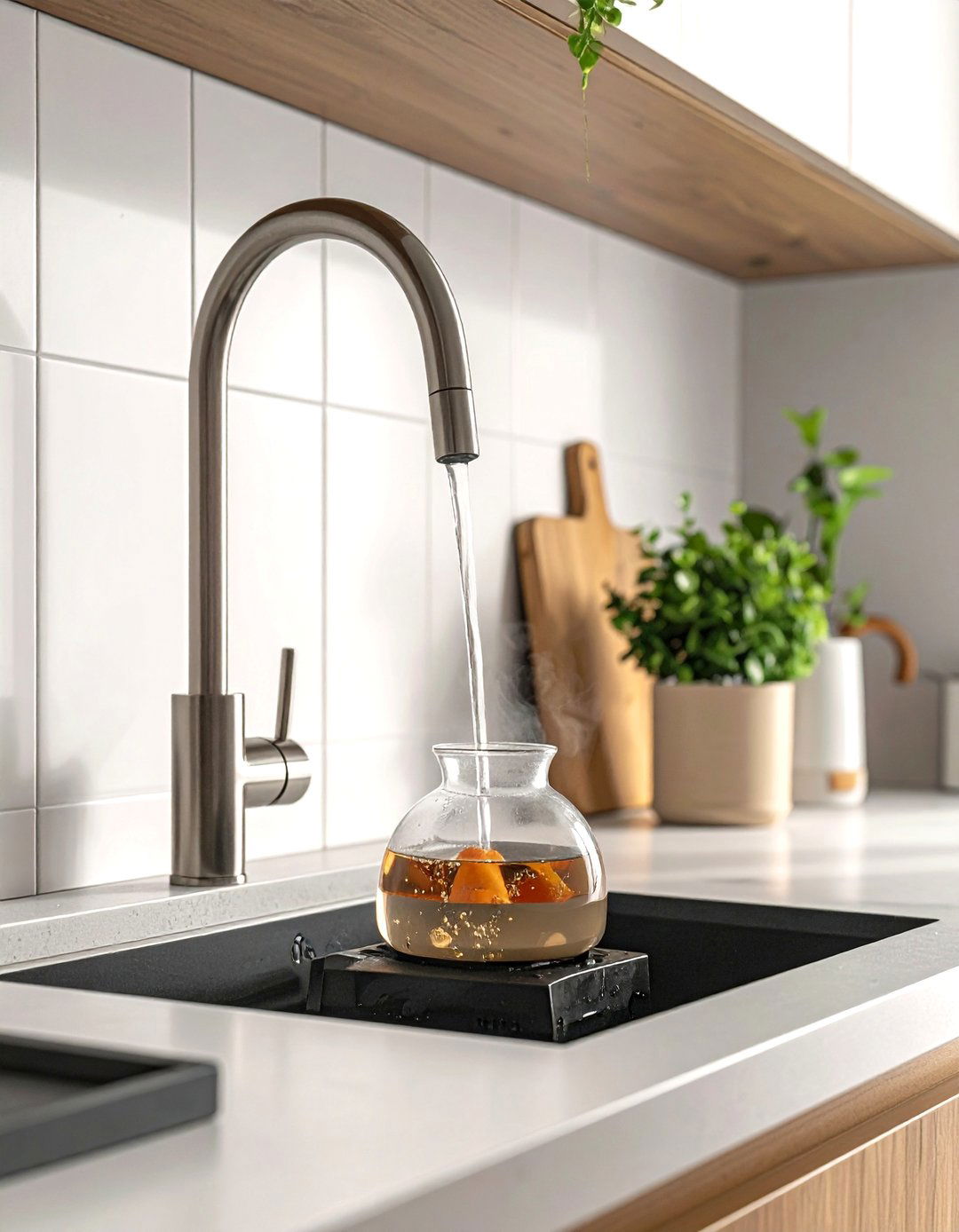 Boiling Water Tap - 30 water-saving kitchen ideas
