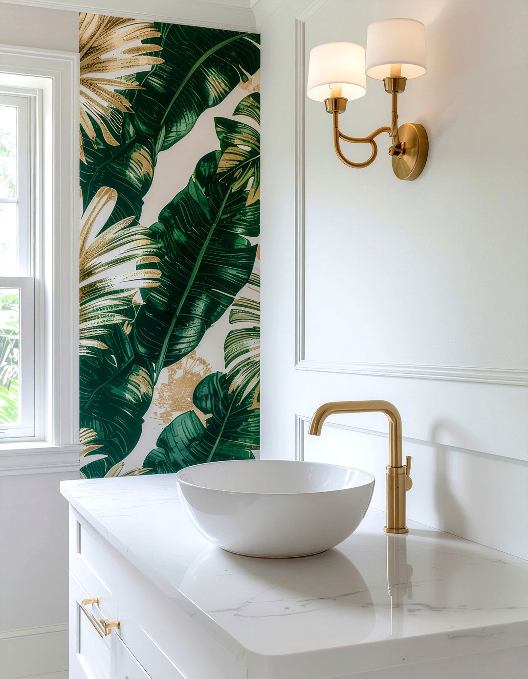 Bold Bathroom Wallpaper - 30 bathroom emerging trend ideas