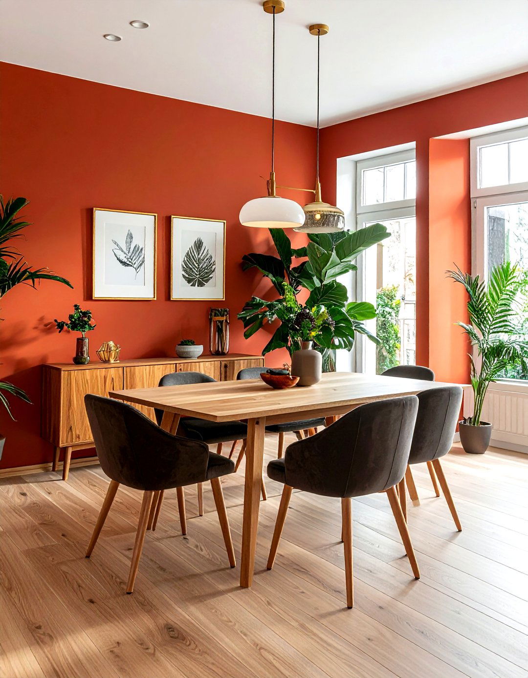 Bold Color Dining Room - 30 San Francisco dining room ideas