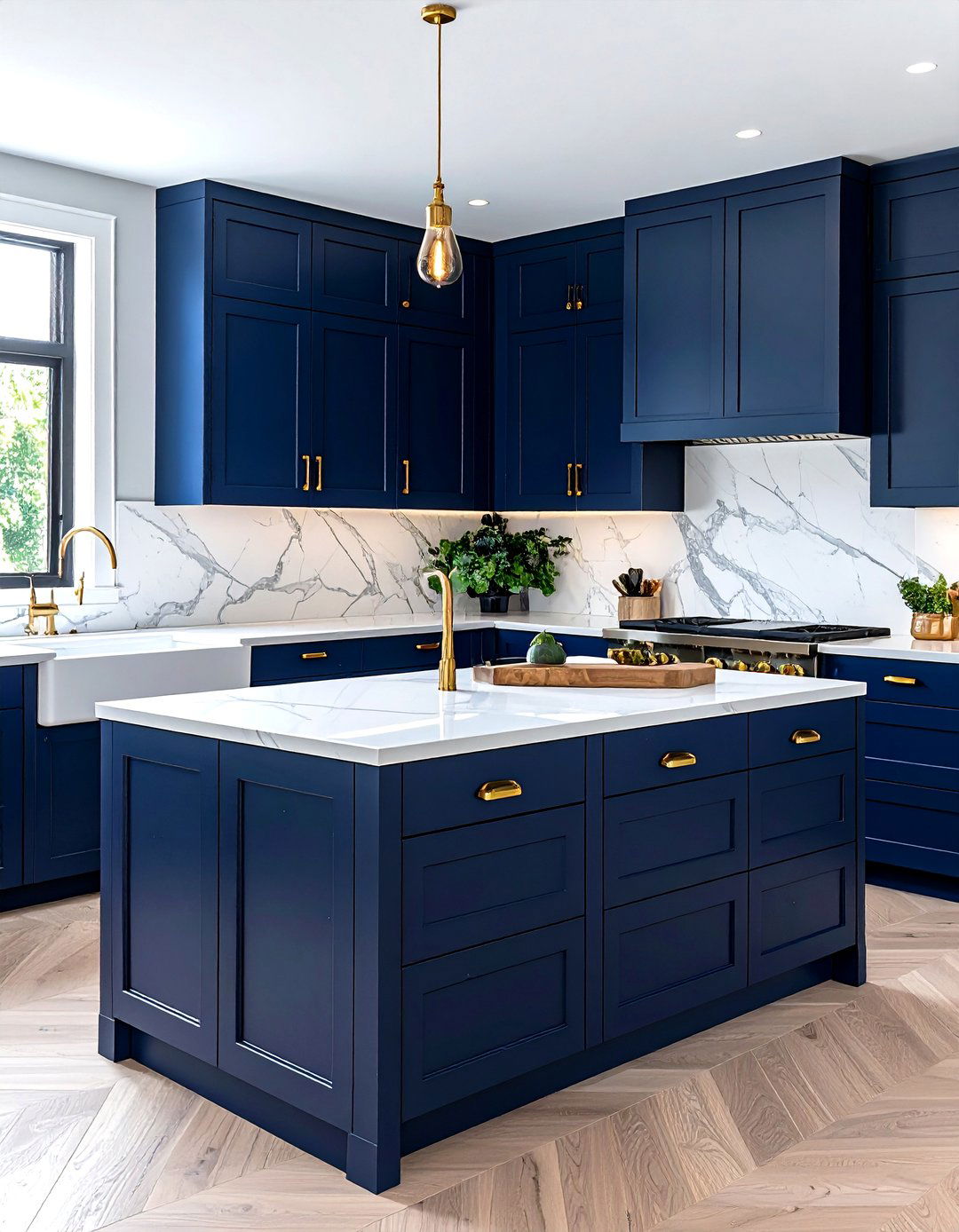 Bold Color Kitchen Cabinets - 30 studio kitchen ideas