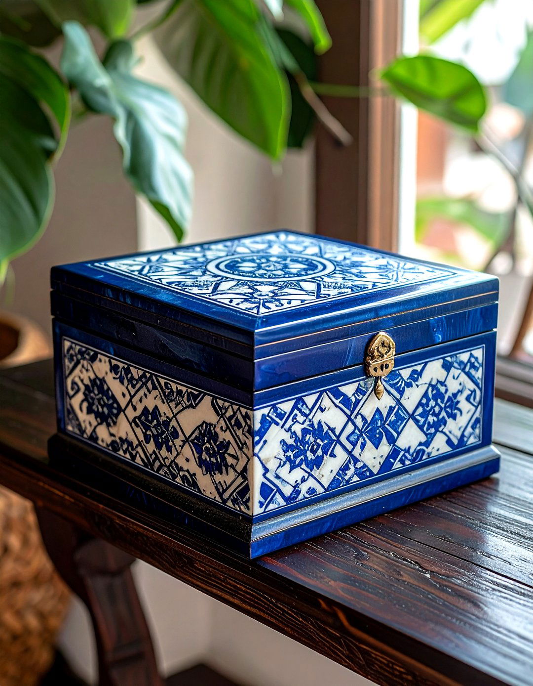 Bone inlay box - 30 decorative box ideas