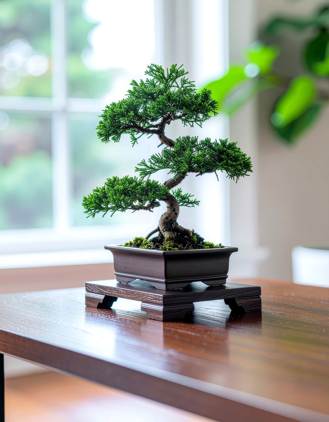 Bonsai display stand - 30 living room Asian furniture ideas