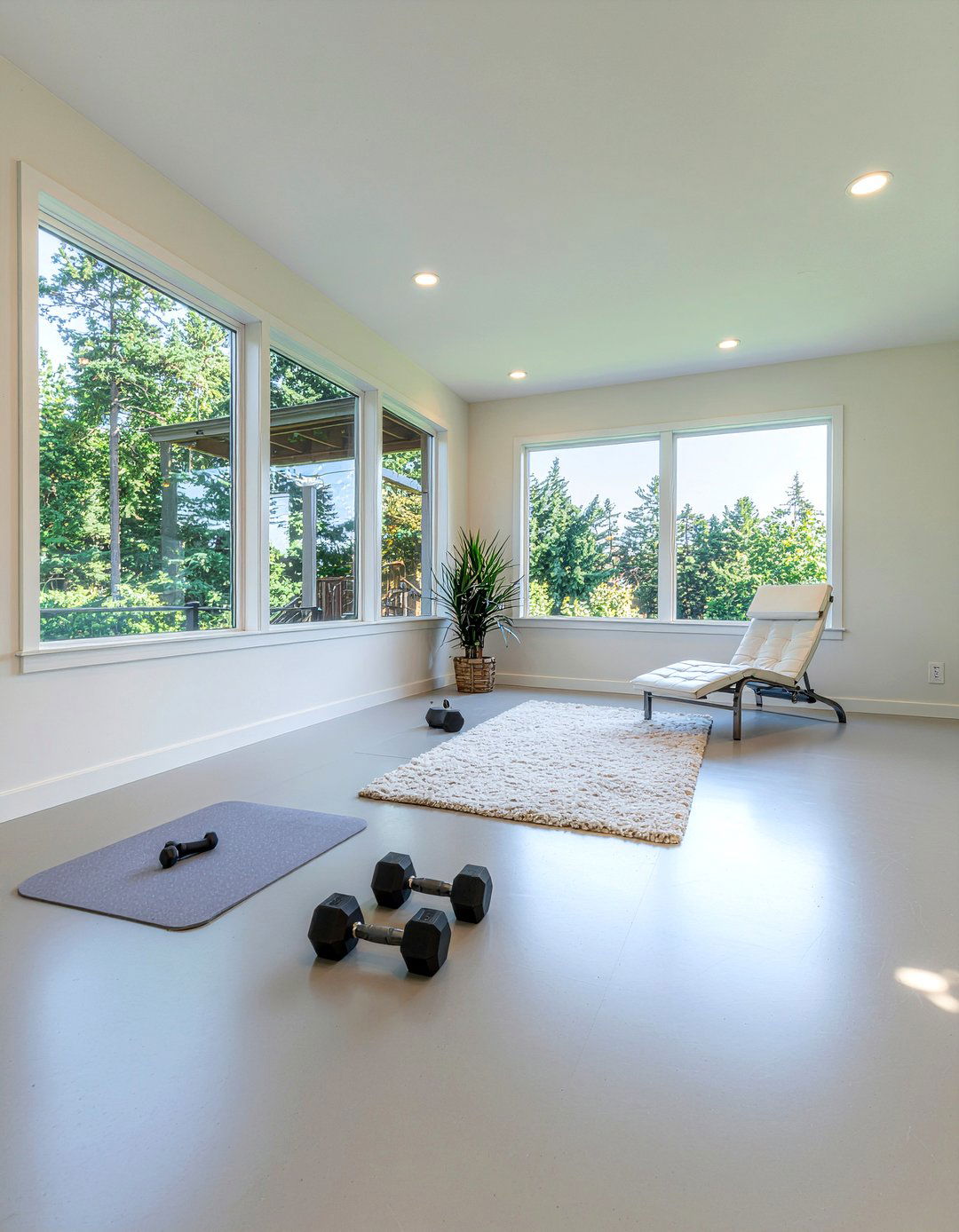 Bonus Room Gym Combo - 30 bonus room living room ideas